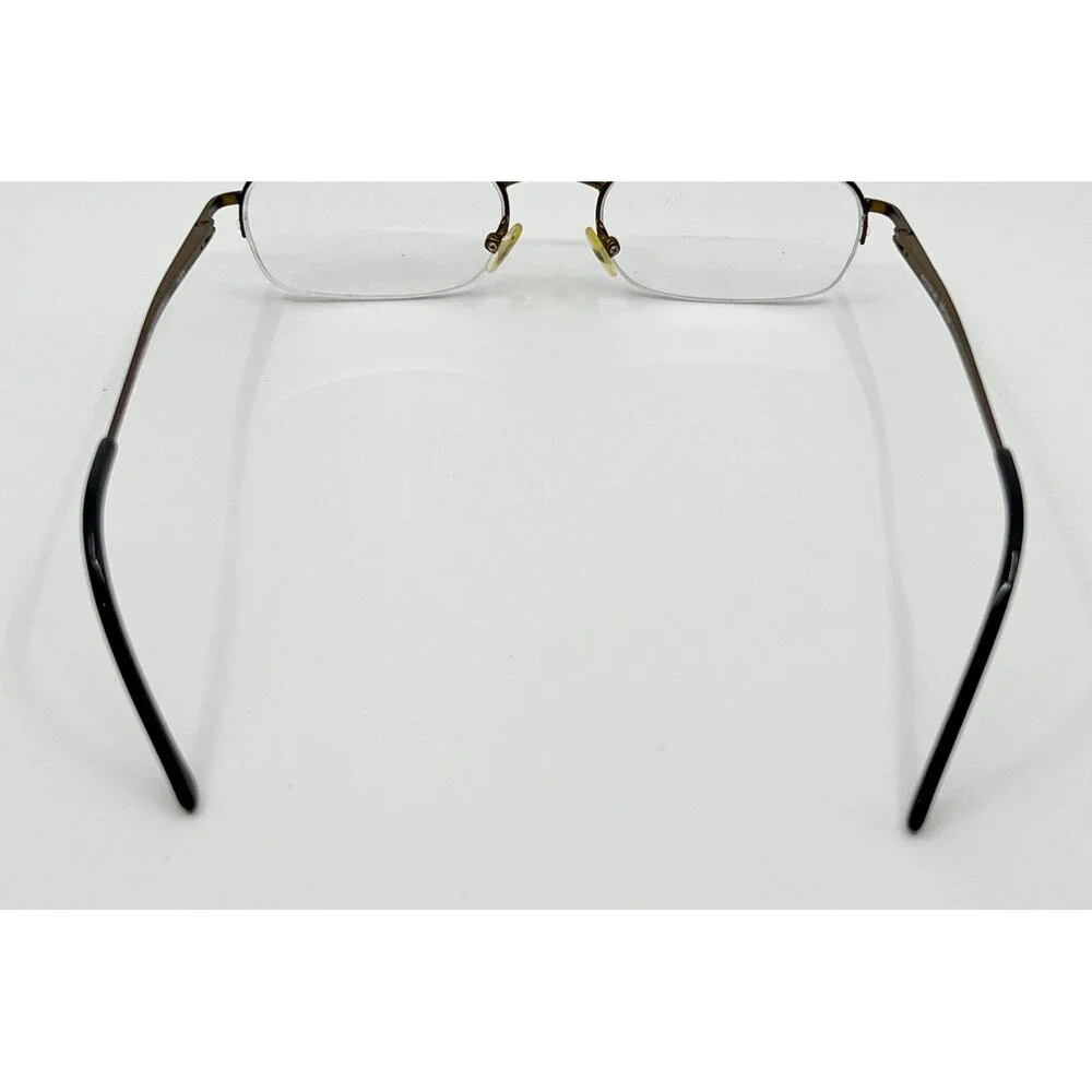 Richard Taylor Scottsdale Alex Eyeglass Frames Mens Brown Half Rim 51-19-140